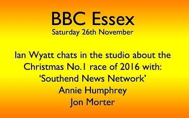 BBC local radio discuss the 2016 Christmas No.1 race