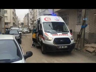 Evine Benzin Döktü