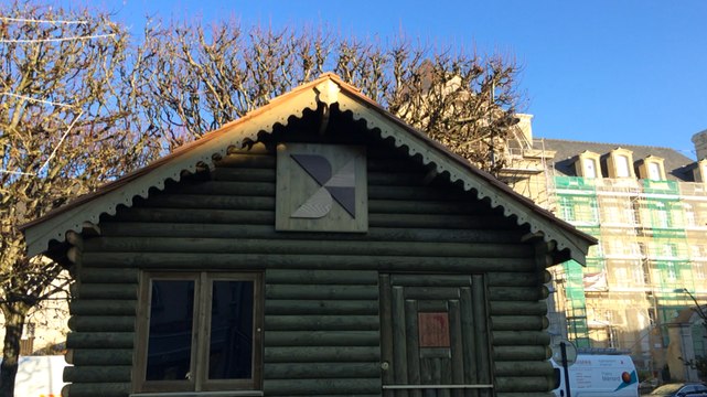 Le chalet de Noël est installé