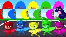 Colors for Children to Learn with Color Owlette PJ Masks , Learn Colours with Surprise Eggs