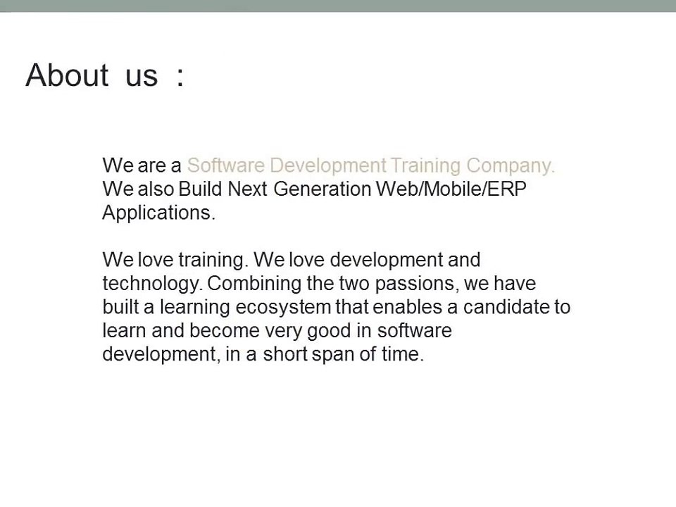J2ee Centers in Bangalore