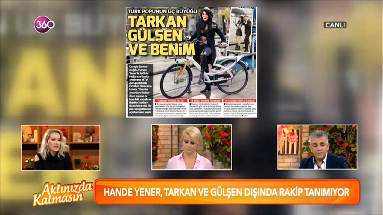 Hande Yener: Tarkan, Gülşen ve Benim | Aklınızda Kalmasın
