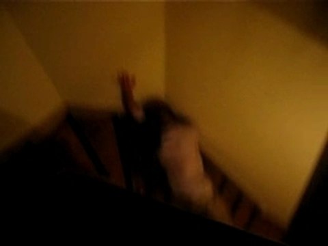 Cascade de Romain dans les escaliers