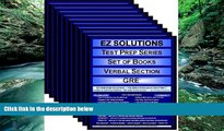 Online Punit Raja SuryaChandra EZ Solutions - Test Prep Series - Set of Books - Verbal Section -