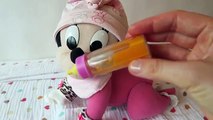 BABY DOLL NEWBORN TOY MINNIE MOUSEKICKS N CUDDLES/POTTY TRAINING/BABY SONG