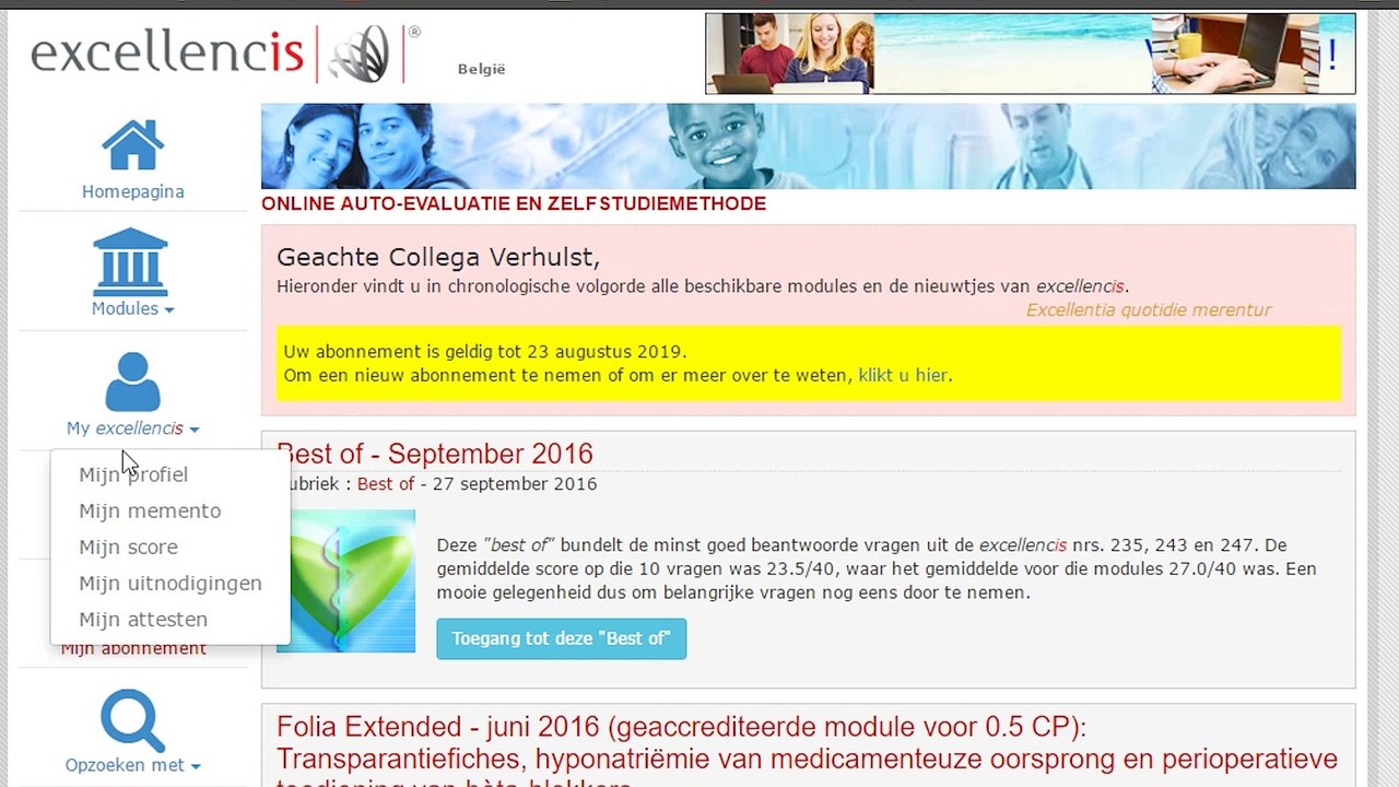 Dr. Ziant, ontwerper van excellencis, beschrijft de functie "Mijn memento"