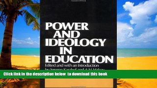 Pre Order Power and Ideology in Education  Full Ebook