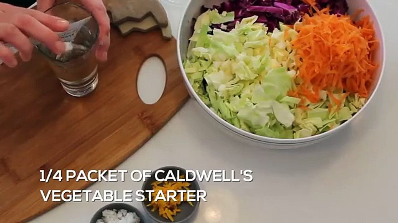 How to make probiotic rich fermented vegetables - Sauerkraut