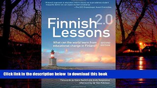 Best Price Pasi Sahlberg Finnish Lessons 2.0: What Can the World Learn from Educational Change in