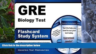 Online GRE Subject Exam Secrets Test Prep Team GRE Biology Test Flashcard Study System: GRE