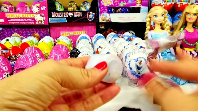 Disney Frozen Surprise Toy Eggs Where is Olaf? Elsa Princess Anna Huevo Congelado Sorpresa Princesa