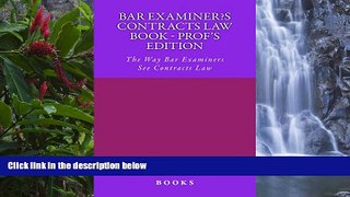Buy Bam Yum H law books Bar Examiner s Contracts law book - prof s edition: