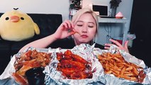 'FRIED CHICKEN' Eating Sounds Mukbang - KEEMI_40