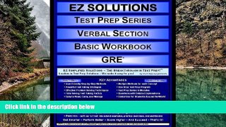 Online Punit Raja SuryaChandra EZ Solutions - Test Prep Series - Verbal Section - Basic Workbook -