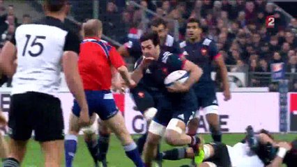 Le gros match de Kévin Gourdon face aux All Blacks
