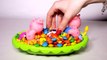 Learn Colors Peppa Big Bath Time Candy Pretend Play Kinder Egg Mickey Mouse Minions