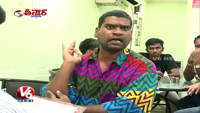 Bithiri Sathi Orders Jumbo Biryani | Funny Conversation With Savitri | Teenmaar News | V6 News