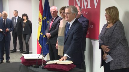 Albella promete transparencia como presidente de la CNMV