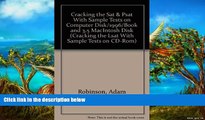 Buy Adam Robinson Cracking the SAT   PSAT With Sample Tests on Computer Disk/1996/Book and 3.5