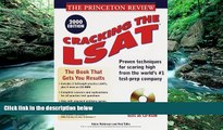 Buy Adam Robinson Princeton Review: Cracking the LSAT with Sample Tests on CD-ROM, 2000 Edition