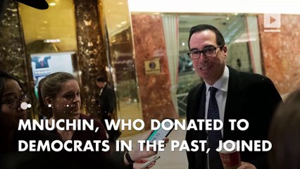 Donald Trump to pick financier Steve Mnuchin as treasury secretary