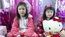 Baby Hello Kitty Giant Surprise Egg Hello Kitty Baby Toys OPENING HELLO KITTY TOYS  Kids Video Toys