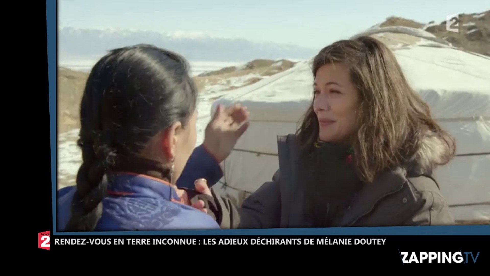 Rendez Vous En Terre Inconnue Melanie Doutey En Larmes En Quittant Sa Famille D Accueil Video Video Dailymotion