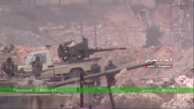 Оживленные боестолкновения между сирийскими войсками и боевиками, в ходе операции по освобождению южной части Алеппо, ра