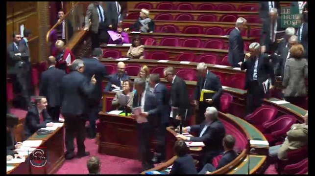 Le buget 2017 (littéralement) jeté à terre par les sénateurs socialistes
