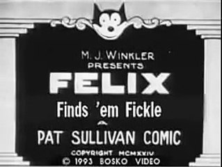 Felix The Cat @ Felix Finds 'em Fickle [1925]
