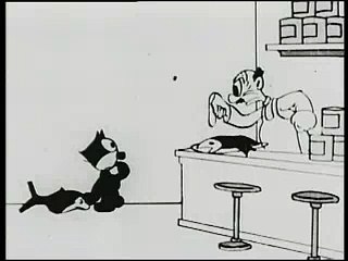 Felix The Cat @ Felix Gets The Can [1924]