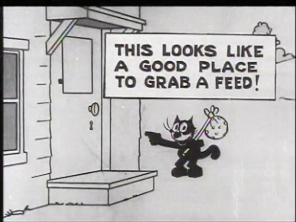Felix The Cat @ Felix Goes West [1924]