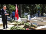 Cumhurbaşkan Erdoğan şehit Erol Olçok ve oğlunun mezarında