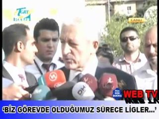 Mehmet Ali Aydınlar: Biz görevde olduğumuz sürece ligler