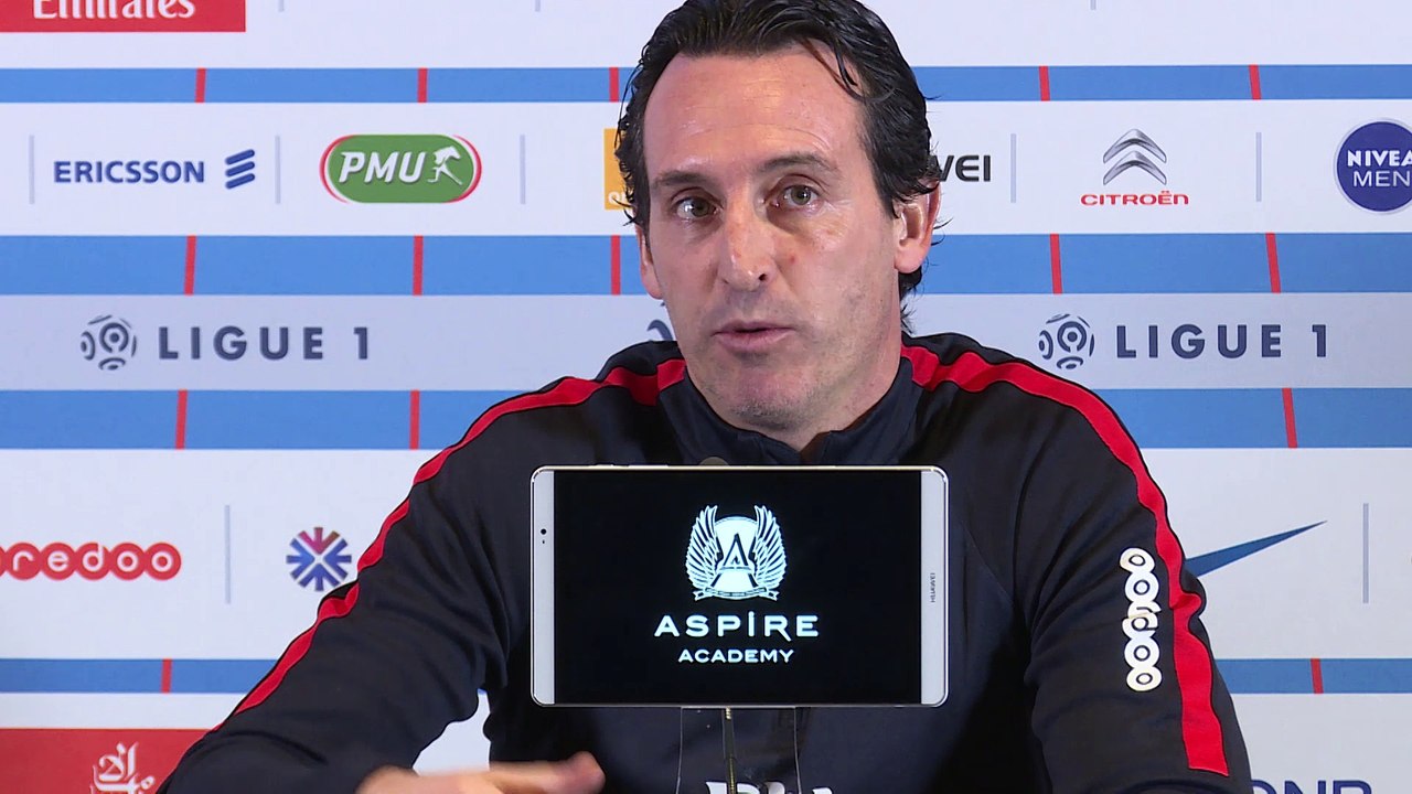 Paris SG - Unai Emery: "La progression de l'équipe est bonne"