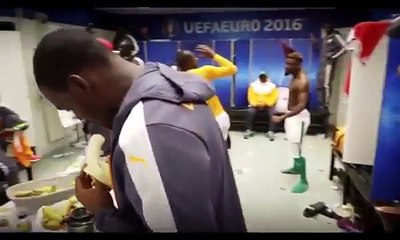 Appréciez le Mannequin Challenge des éléphants juste après le match contre la France - YouTube