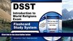 Online DSST Exam Secrets Test Prep Team DSST Introduction to World Religions Exam Flashcard Study