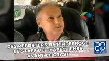 Des reporters ont interrogé le staff de Chapecoense avant le crash en Colombie