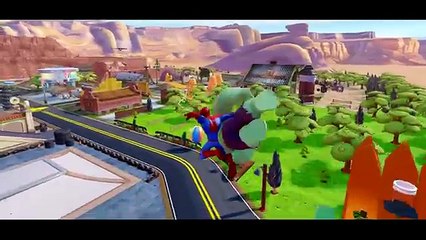 THE AVENGERS : Spider-Man, Iron Man & THE HULK Crazy Cars and Playtime !