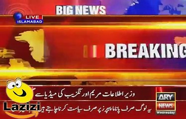 Maryam Aurangziab is Talking to Media After Panama Case Hearing on 30th November