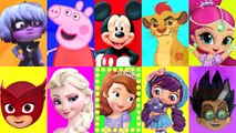 PJ Masks Romeo Game - Play Doh Peppa Pig, Frozen Elsa, Lion Guard, Shimmer & Shine & Mickey Mouse