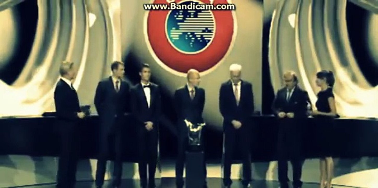 Cristiano Ronaldo Wins best Player in Europe UEFA Champions League  Group Stage Draw