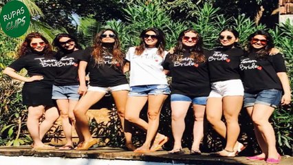 Kishwer Merchantt Bachelorette Photos With Girl Gang