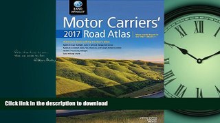 READ THE NEW BOOK Rand McNally 2017 Motor Carriers  Road Atlas (Rand Mcnally Motor Carriers  Road