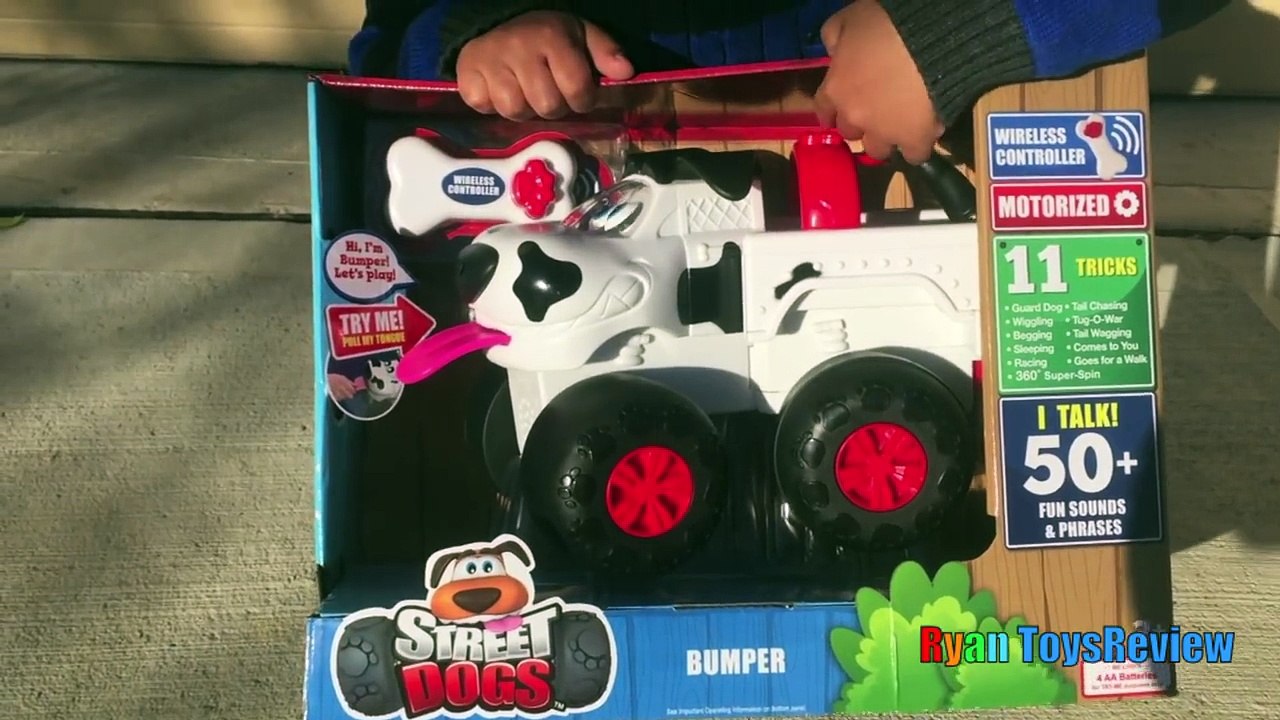 Street Dogs Bumper Remote Control Toy Cars Hulk Smash Vehicle Ryan ToysReview
