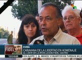 Cubanos reconocen la obra revolucionaria de Fidel Castro