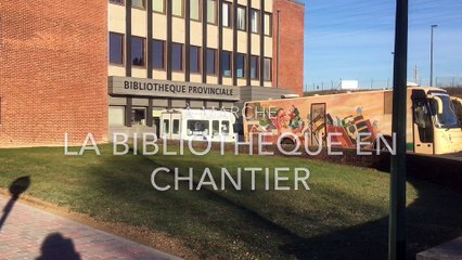 Marche: la bibliothèque en chantier