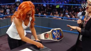 The SmackDown Women's Title Contract Signing gets tabled: SmackDown LIVE