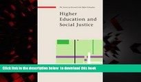 Best Price Andy Furlong Higher Education and Social Justice (SRHE and Open University Press