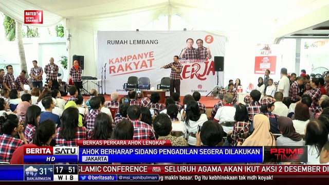Kejagung: Berkas Kasus Ahok Dinyatakan Lengkap